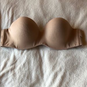 Nude Strapless Bra
